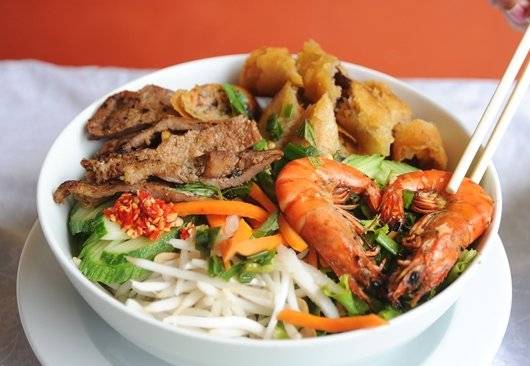 Grilled Shrimp Vemicelli