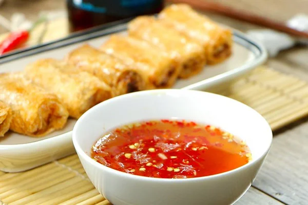 Spring rolls vermicelli