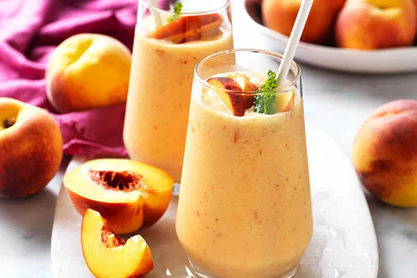 peach smoothie