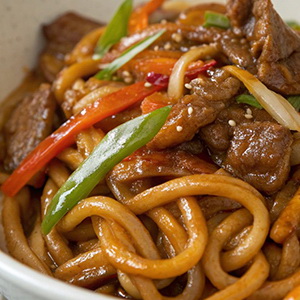 56. Udon With Beef - Udon Xào Bò