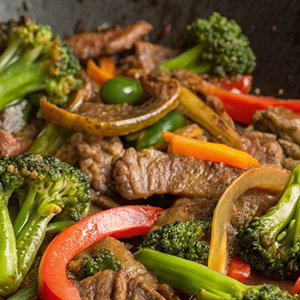 58. Mixed Vegetables W/Beef - Bò Xào Rau Củ