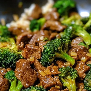 60. Broccoli With Beef - Bò Xào Bông Cải